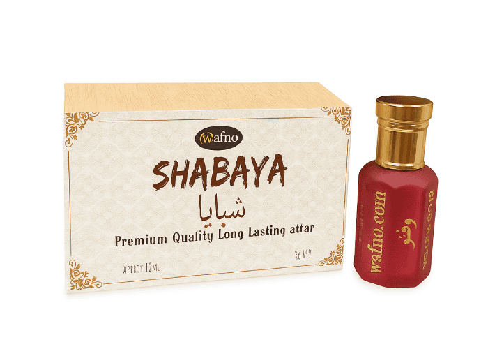 Shabaya Premium Quality Light Attar By wafno Roll-On With Wooden Box